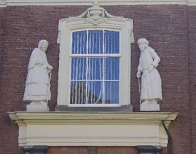 detail Het oude mannen- en vrouwenhuis